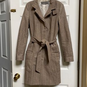Zara Tweed Long Coat